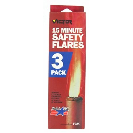 ORION SAFETY PRODUCTS Orion Safety Products 3153-08 3 Pack Safety Flares - Pack of 6 3153-08